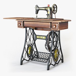 3D model 1907 s singer sewing