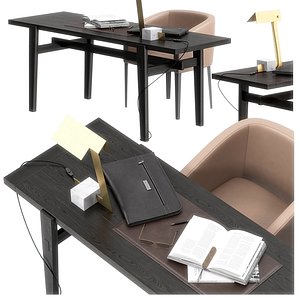 3D poliform home hotel desk