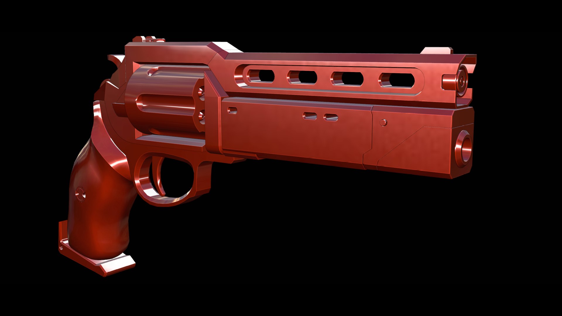 DESTINY REVOLVER 3D Model - TurboSquid 2119211