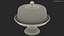 Cake Stand Wooden with Dome