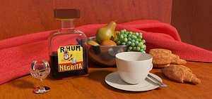 high-quality life v-ray 3d model