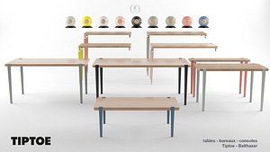 TIPTOE Tables Consoles et Bureaux