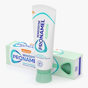 3D model Pronamel Toothpaste 01 New