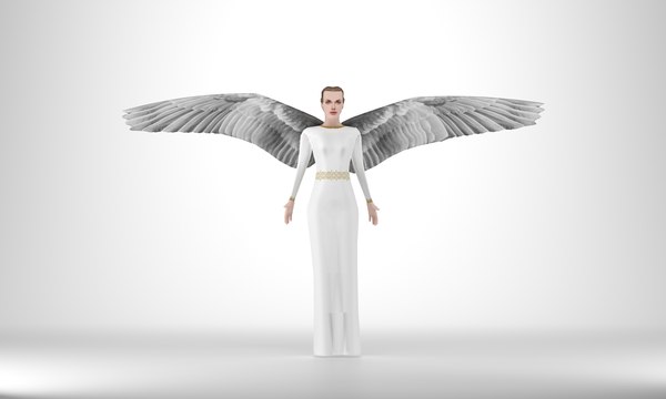 Angel 3D model