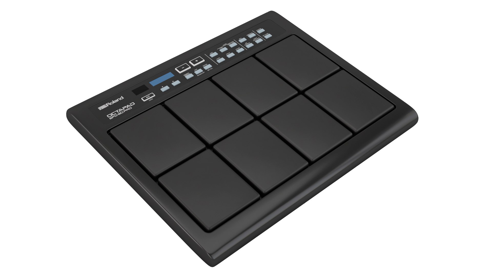 3D Roland Octapad SPD-20 Pro Digital Percussion Pad Black