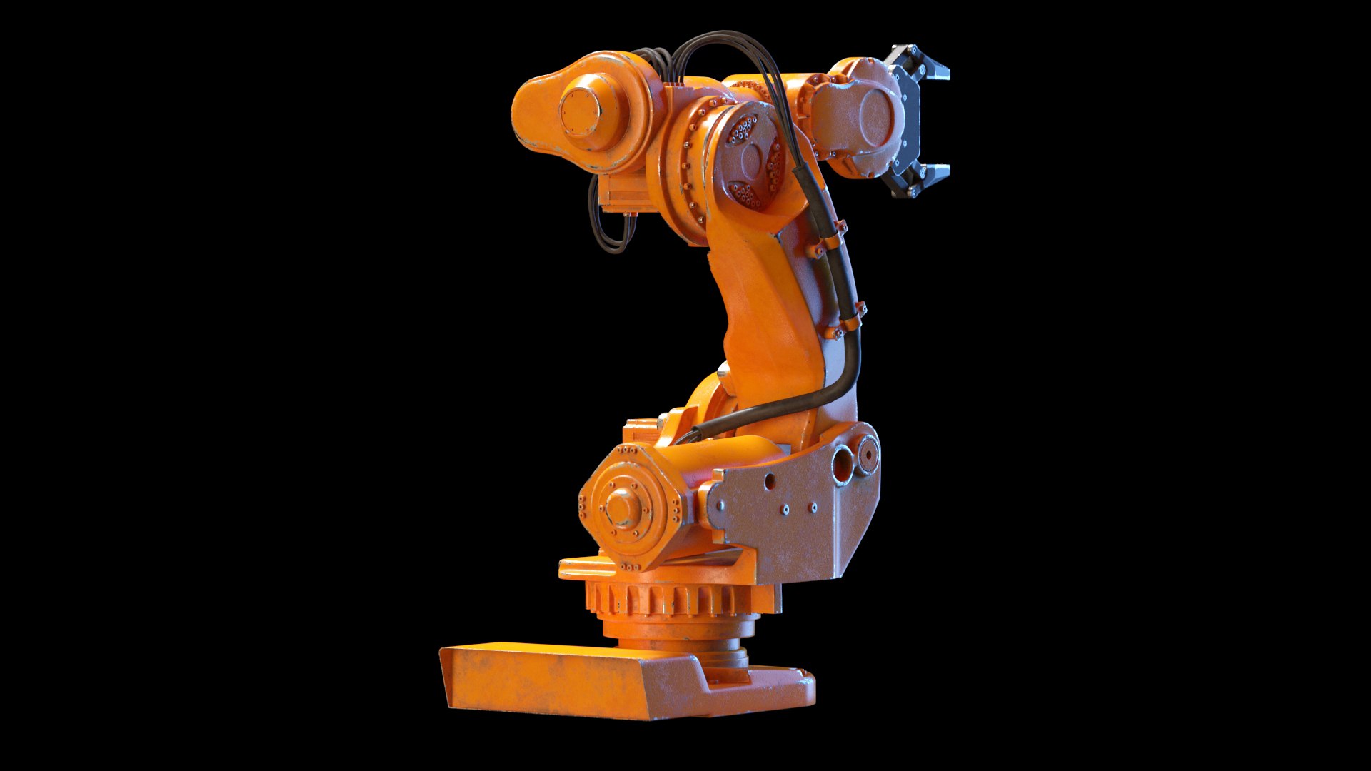 2 Industrial Robots Set 3D Model - TurboSquid 2389334