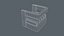 3D Modern Chair model