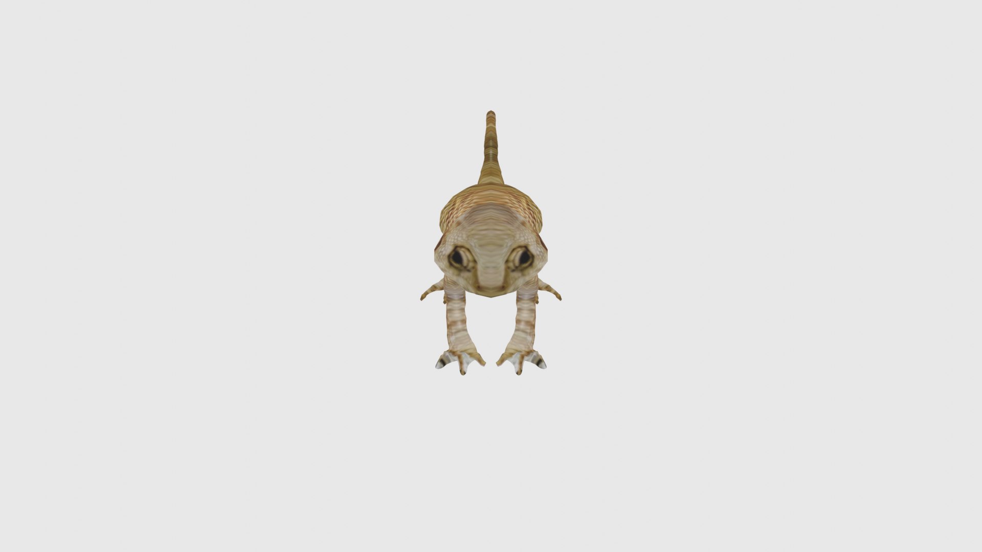 3D Low Poly Lizard Rigged With Realistic Texture - TurboSquid 1876195