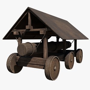 Medieval Siege Weapon 3D model