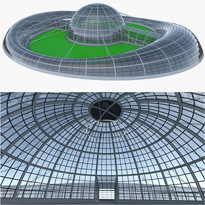 Dome building 2022 3D model