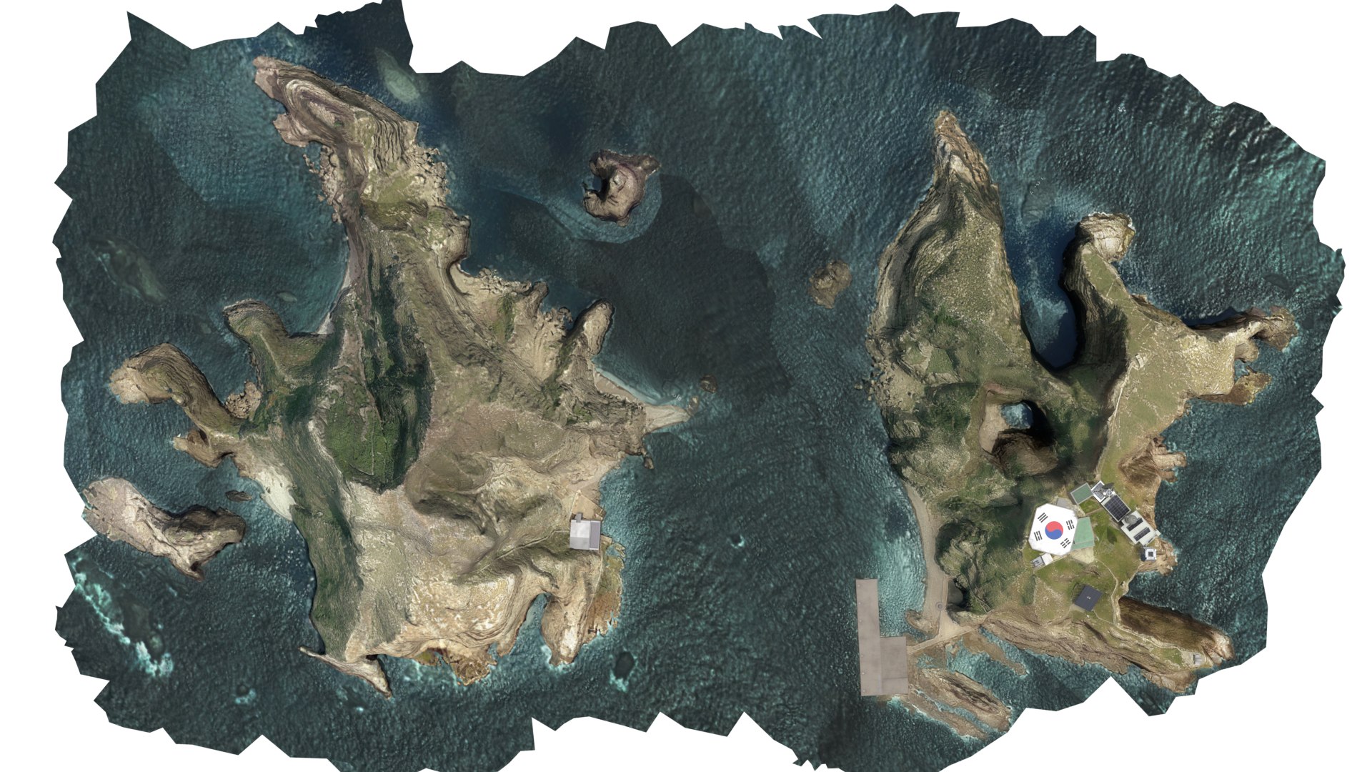 3D Dokdo - TurboSquid 2226680