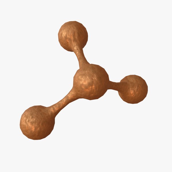 3D molecule animations desintegration