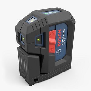3D Bosch Professional Alignment Laser Tool Black Blue