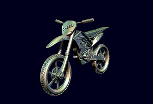 racing motorcycle 3D model