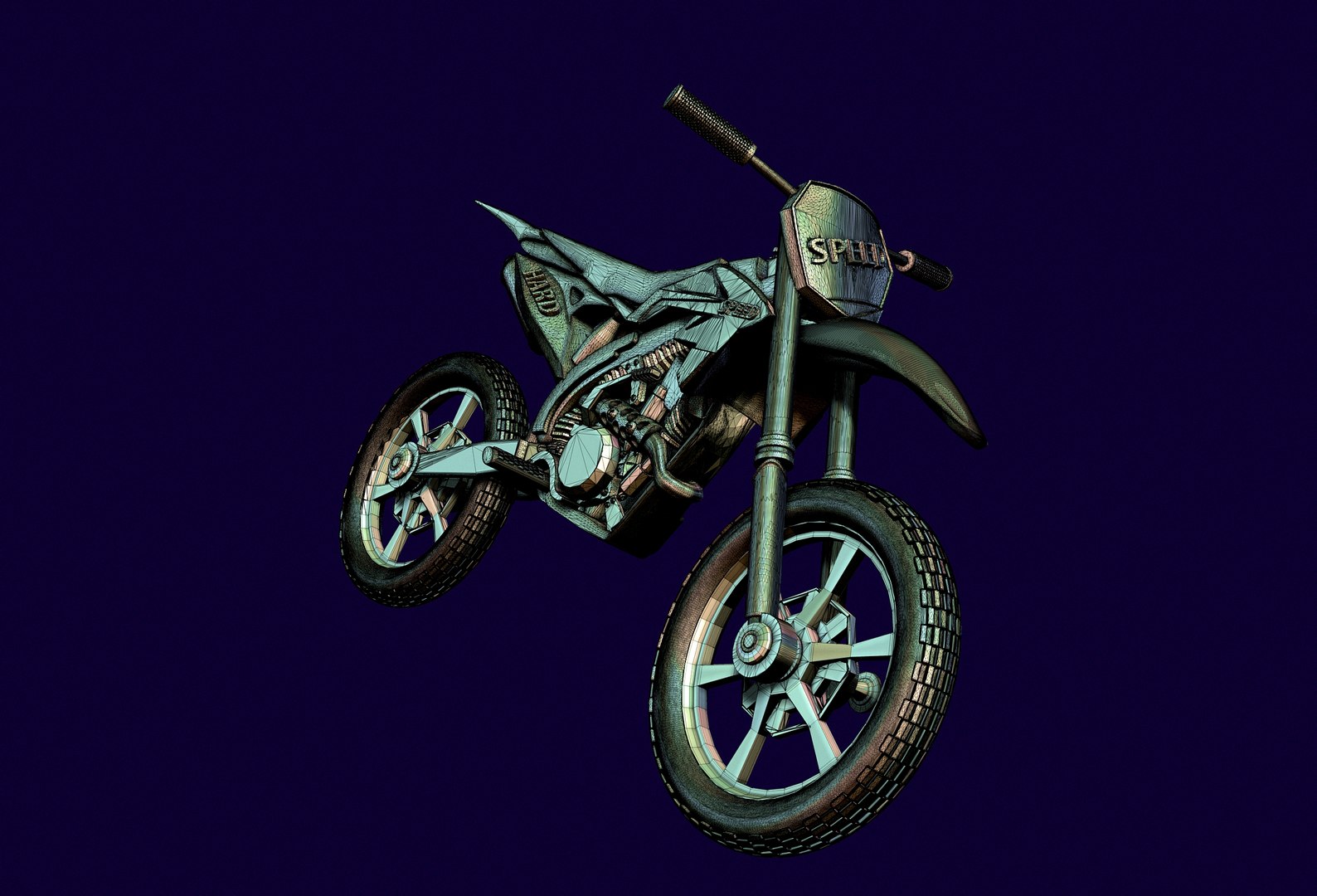 3d motorbike racing