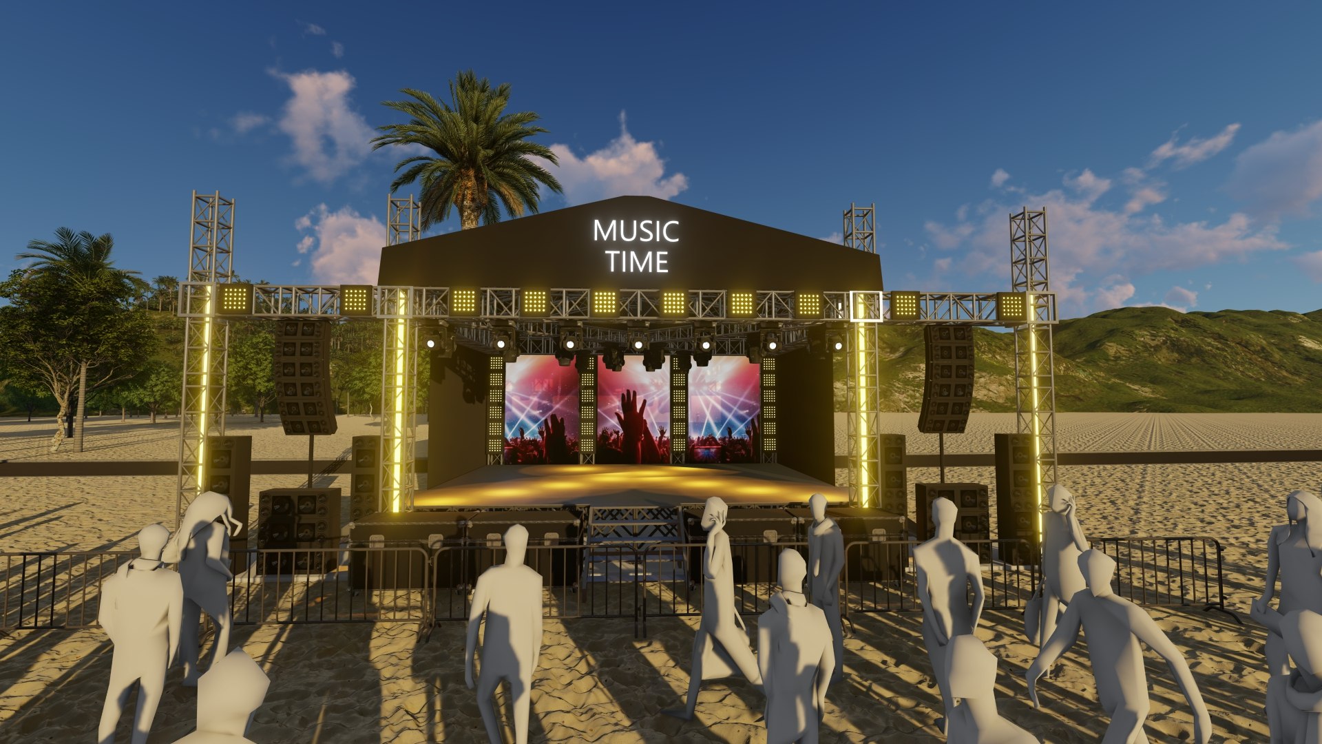 Concert Stage 2 3D model https://p.turbosquid.com/ts-thumb/yc/I7i8Og/kH/concertscene_02/jpg/1684415915/1920x1080/fit_q87/3ed743c62e253329c9e78eb642a4b2bda1564da2/concertscene_02.jpg