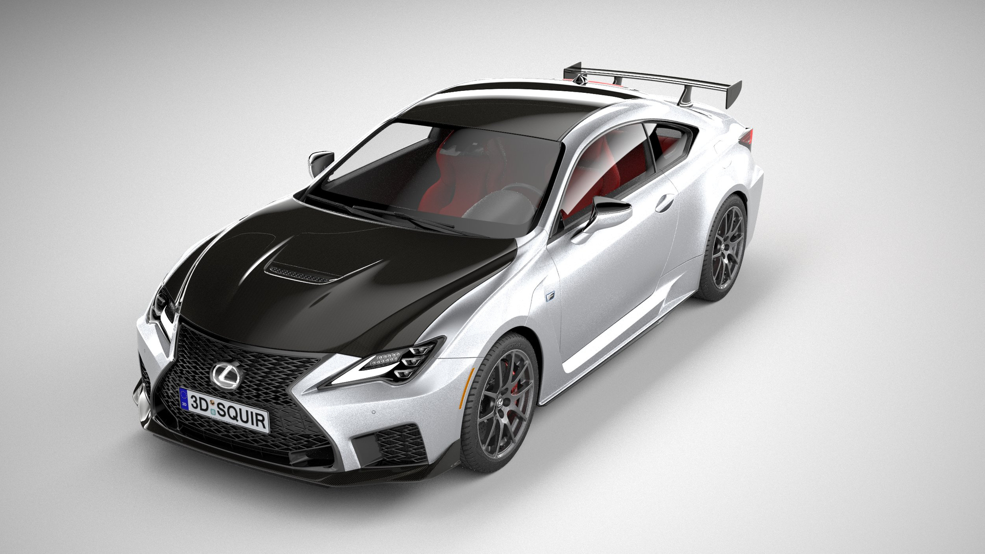 3D Model Lexus Rc-f Track - TurboSquid 1565766