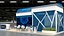 exhibition booth 3D model