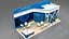 exhibition booth 3D model