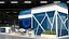 exhibition booth 3D model