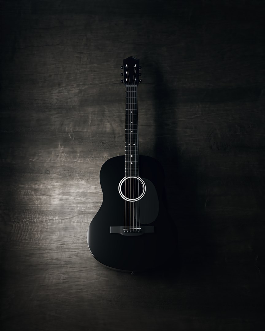 3D model Acoustic Guitar - TurboSquid 1754676