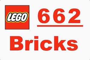 Lego Bricks Collection - 662 bricks