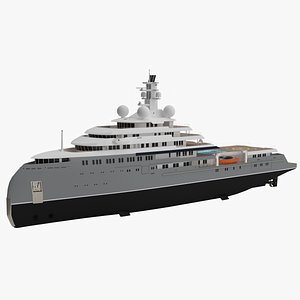 Lurssen IceCap Shackleton Explorer Superyacht Dynamic Simulation