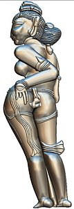 kama sutra basorelief cnc 3D model