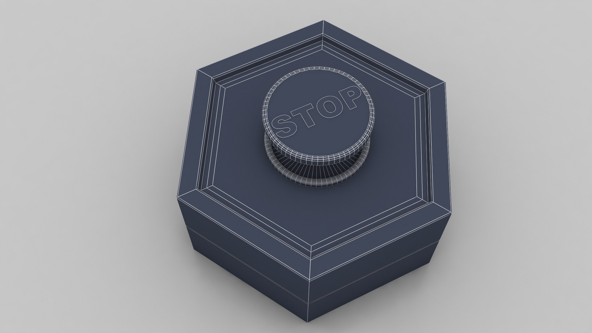 Emergency Panic Button 3D Model - TurboSquid 1539719