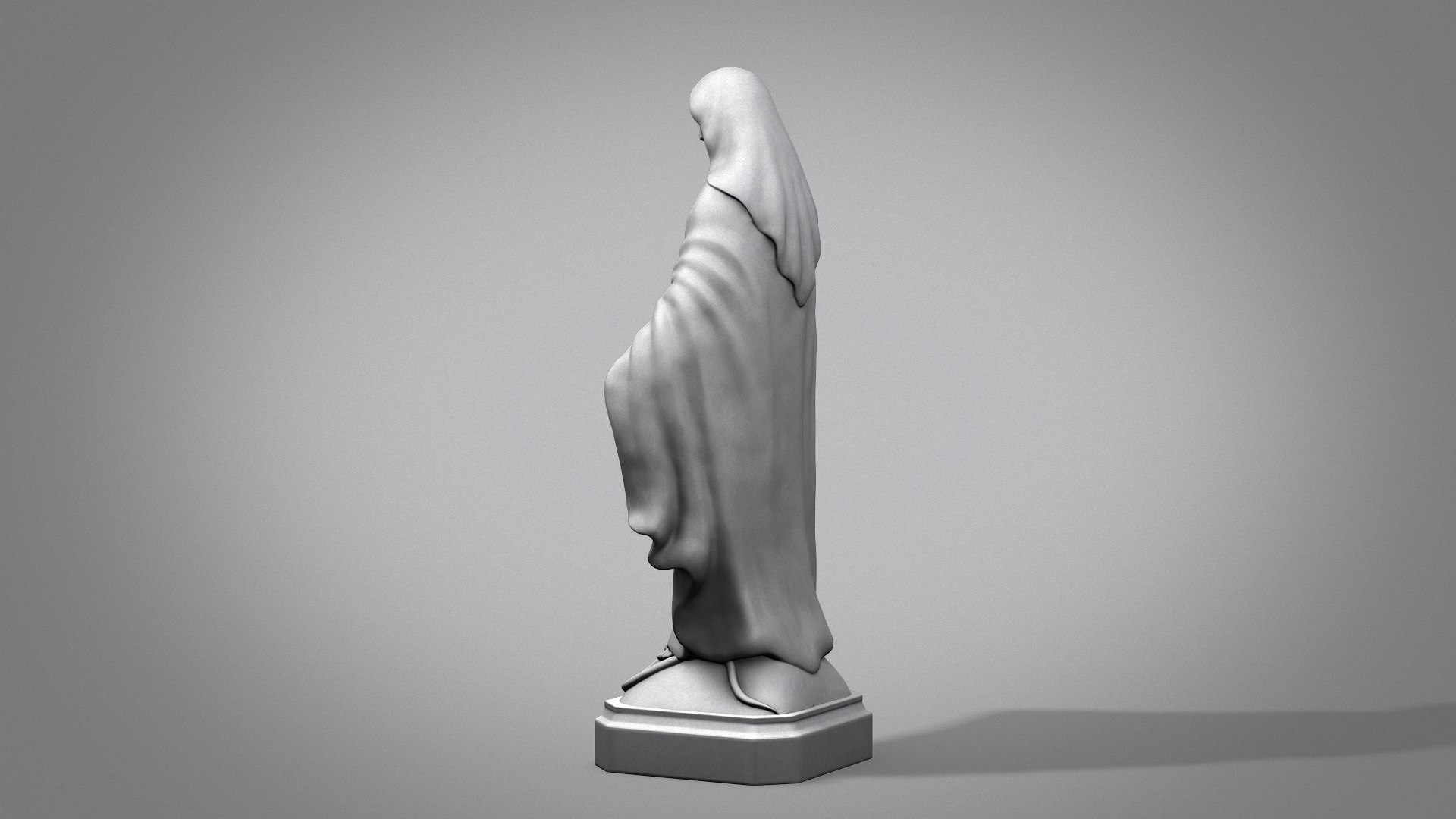 X Virgin Mary Statue