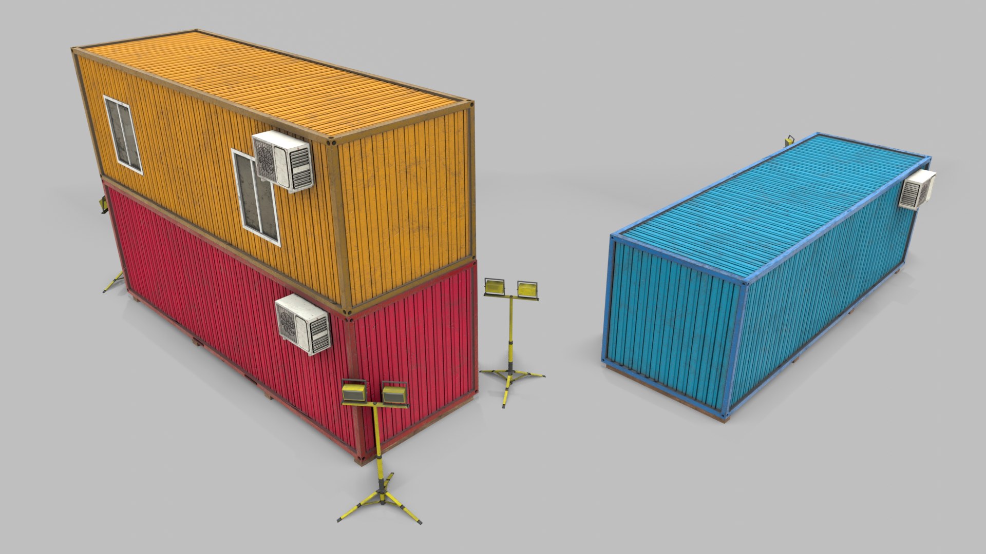 Office Container Interior 3D - TurboSquid 1593809