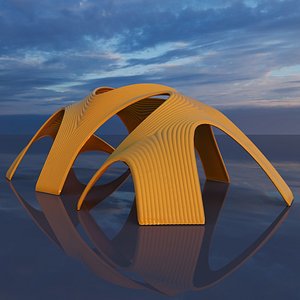 Parametric Organic vaults Pavilion-01