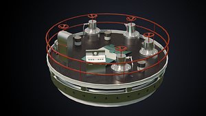 3D nuclear installation model