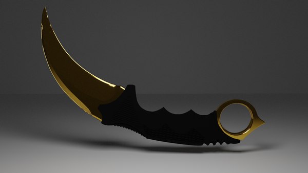 karambit3d模型