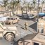 arab town war scenario 3d model