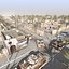 arab town war scenario 3d model