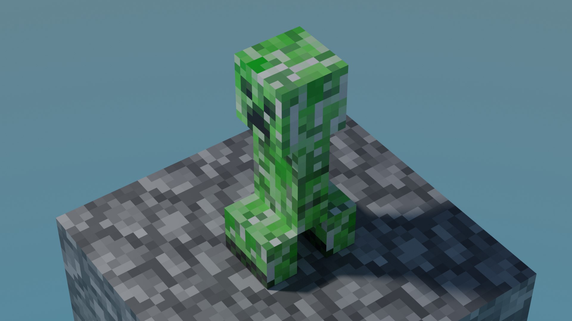 Minecraft Creeper Modelo 3D - TurboSquid 1640161