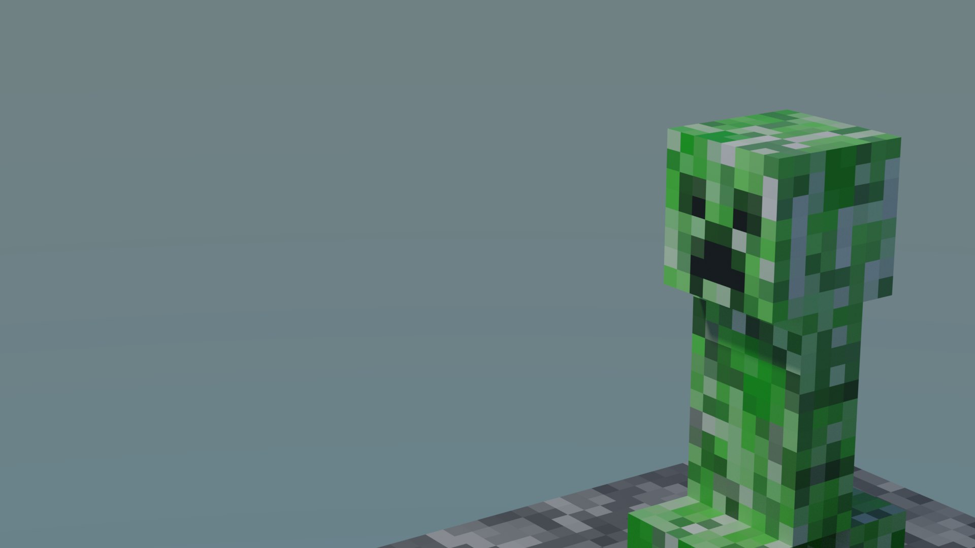 Modelo de Creeper Real Life MINECRAFT! Modelo 3D - TurboSquid 888208