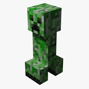 3D Minecraft Creeper