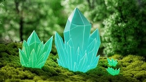 Stylized Crystals