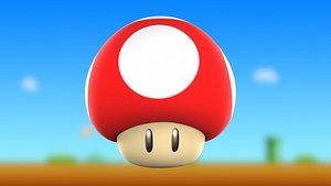 Mushroom Mario Model