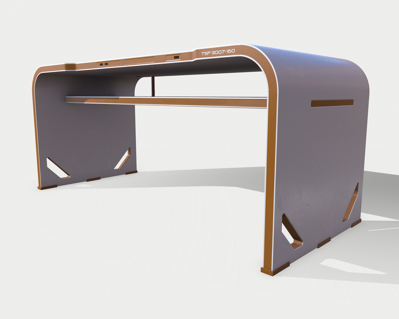 Table Sci Fi 02 3D Model - TurboSquid 1295481