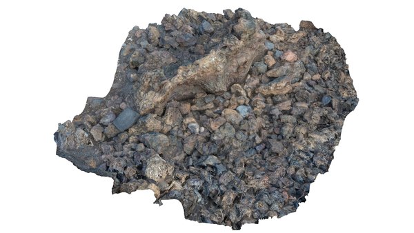 lava scanned 8k 3d model