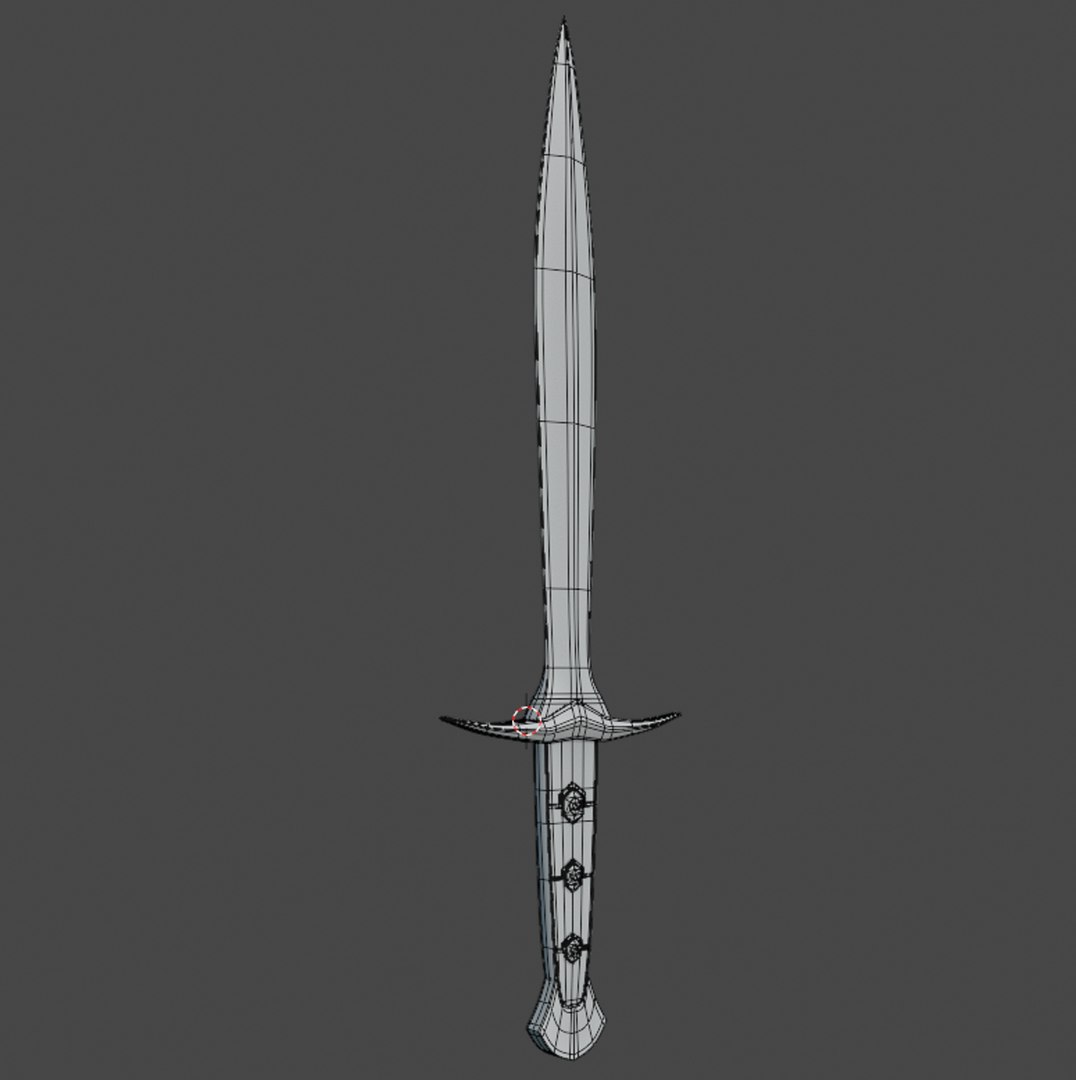 Simple Sword 3D Model - TurboSquid 2051390