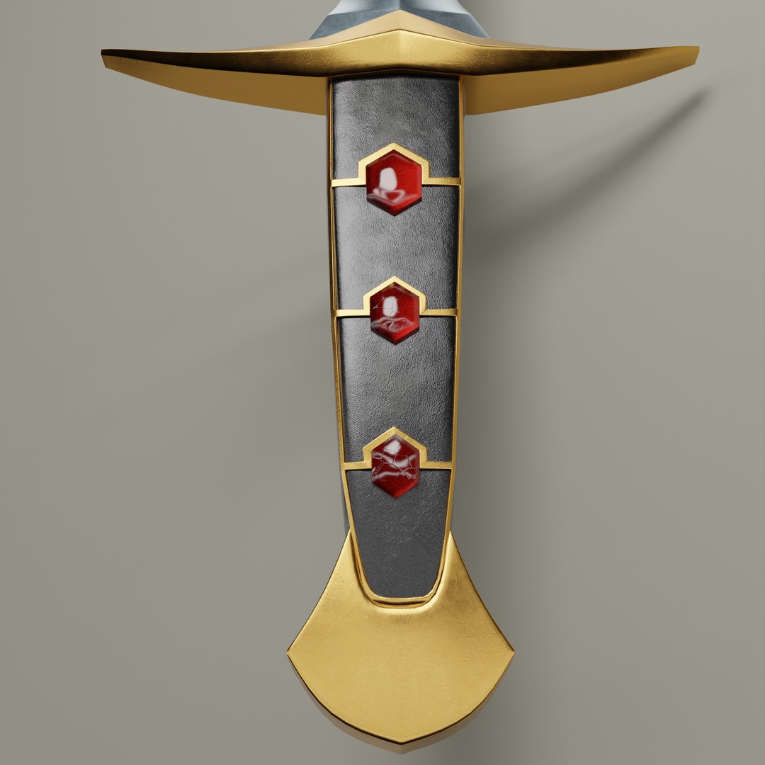 Simple Sword 3D Model - TurboSquid 2051390