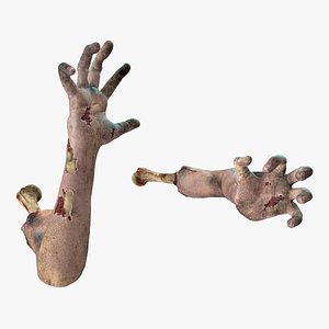Bloody Zombie Arms Rigged