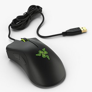 3D model razer deathadder chroma