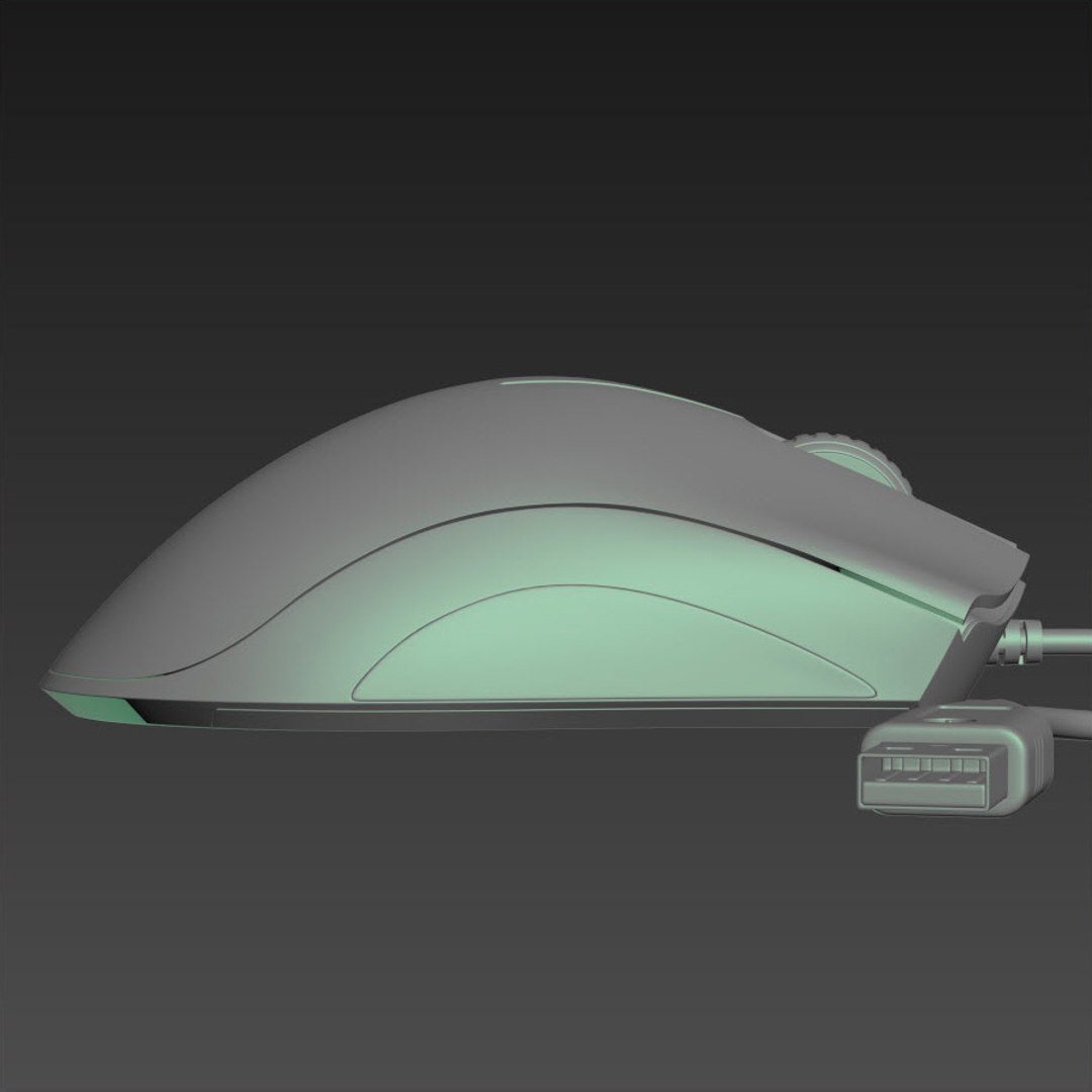 3D Model Razer Deathadder Chroma - TurboSquid 1336505