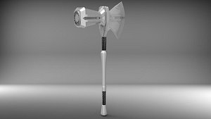 Stormbreaker Axe Thor Grey 3D model
