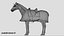 Caballo guerrero blindado 3D